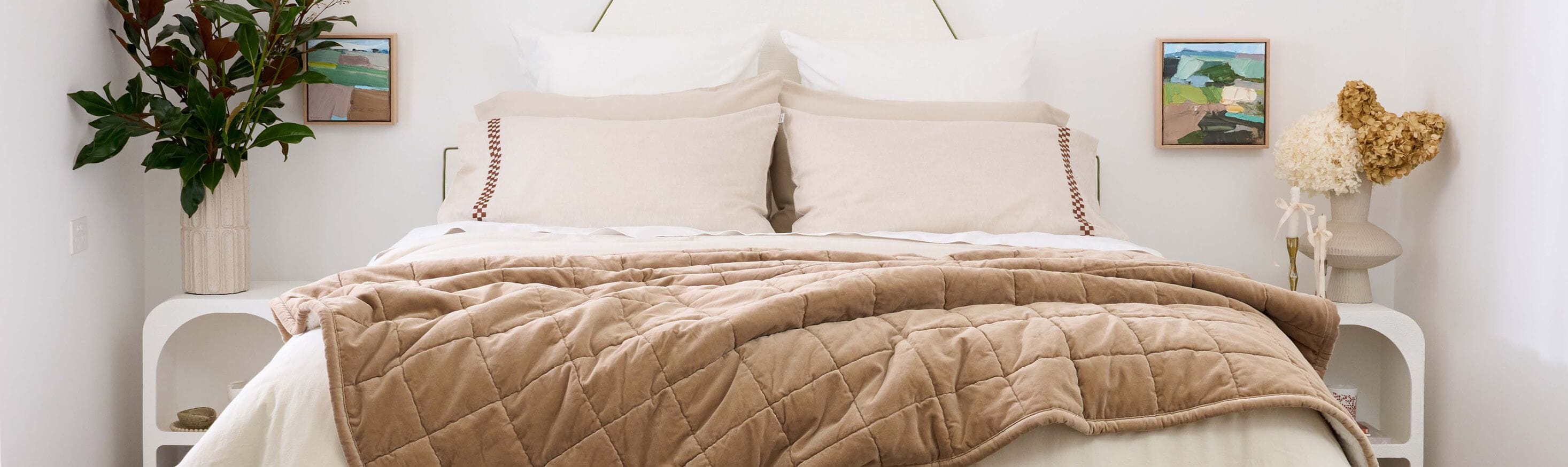 Warm & Tonal Bedroom